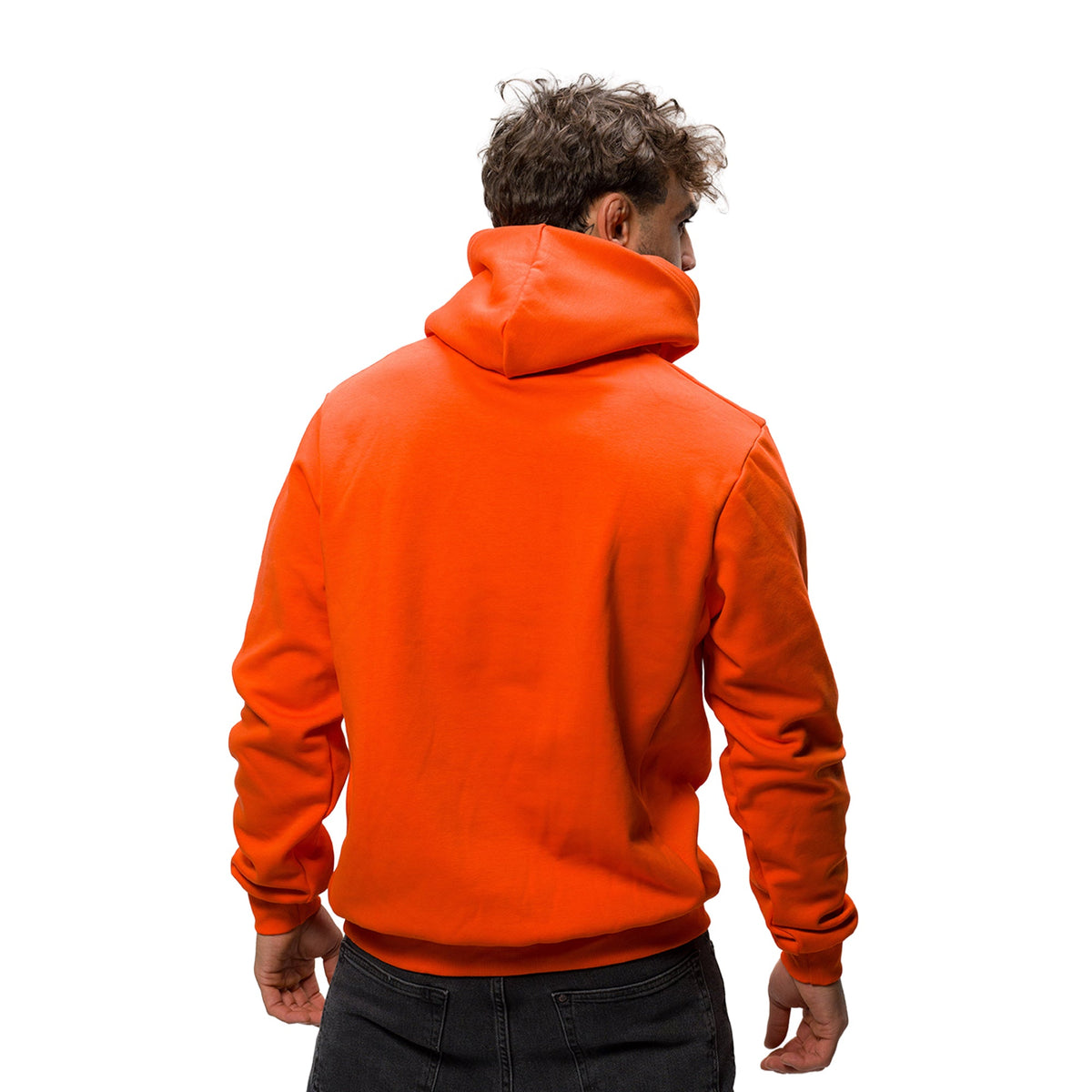 OKTAGON HOODIE ESSENTIALS - HOT ORANGE - OKTAGON Store