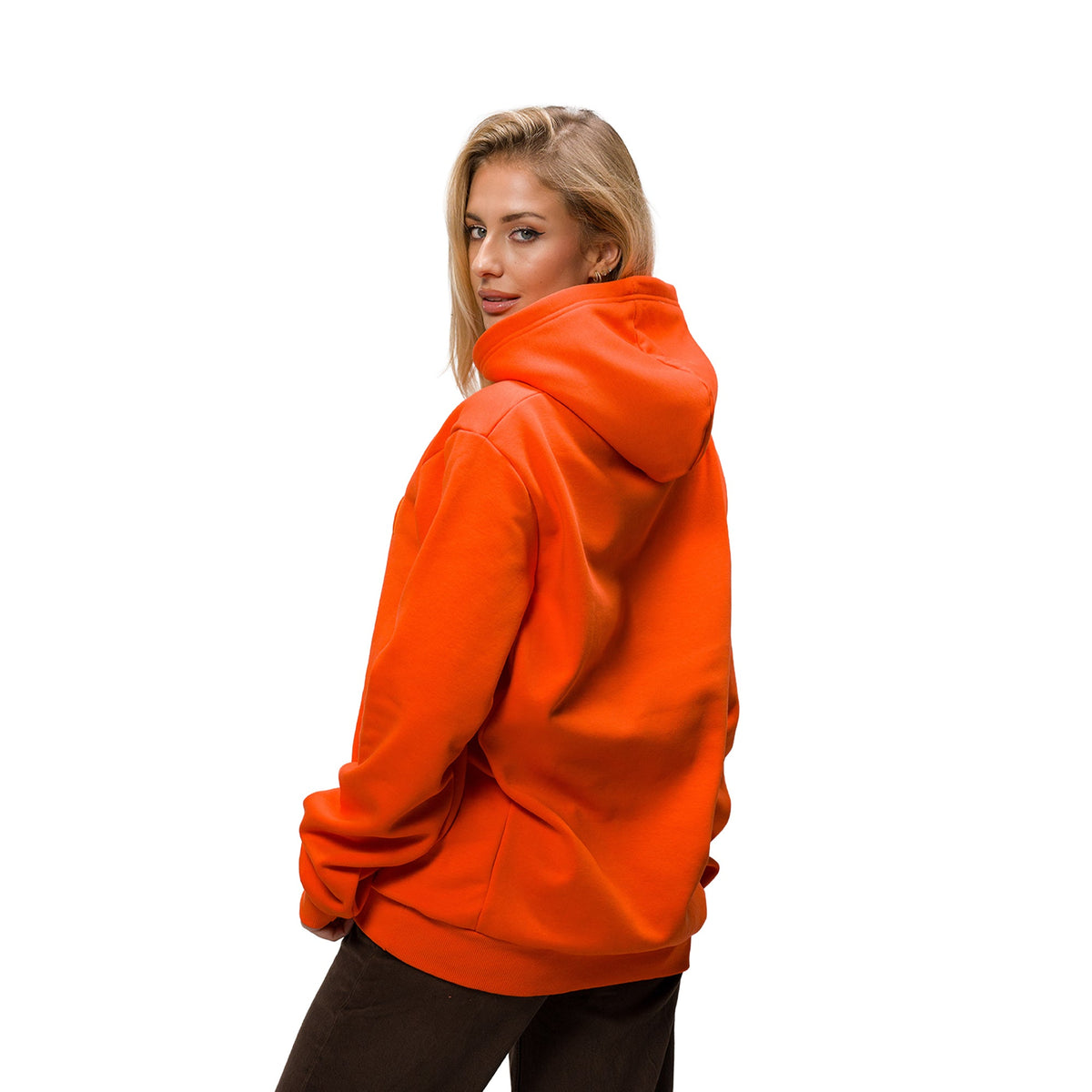 OKTAGON HOODIE ESSENTIALS - HOT ORANGE - OKTAGON Store