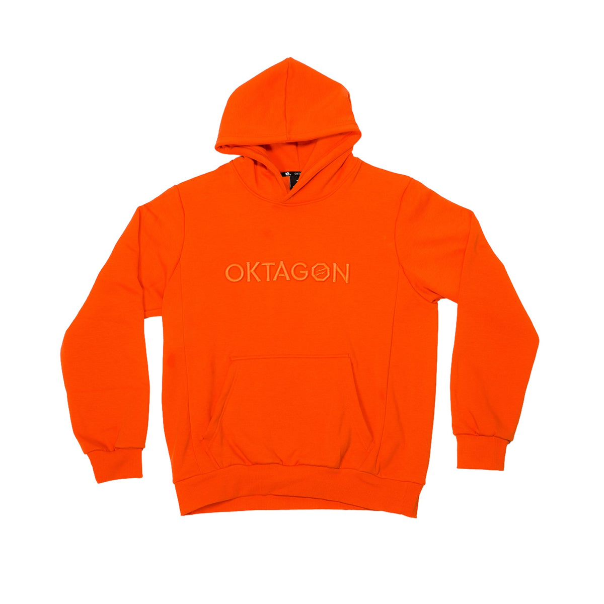 OKTAGON HOODIE ESSENTIALS - HOT ORANGE - OKTAGON Store