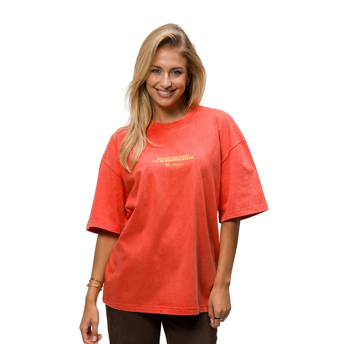 OKTAGON “HUNDRED AHEAD” OVERSIZED T-SHIRT - OKTAGON Store