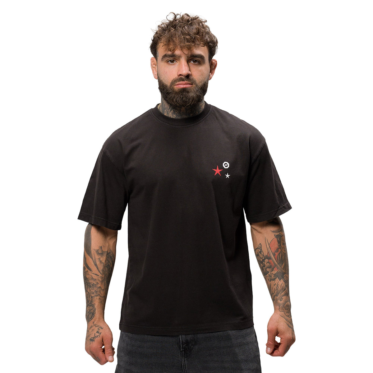 OKTAGON "SEASON '26" T-SHIRT - RED - OKTAGON Store