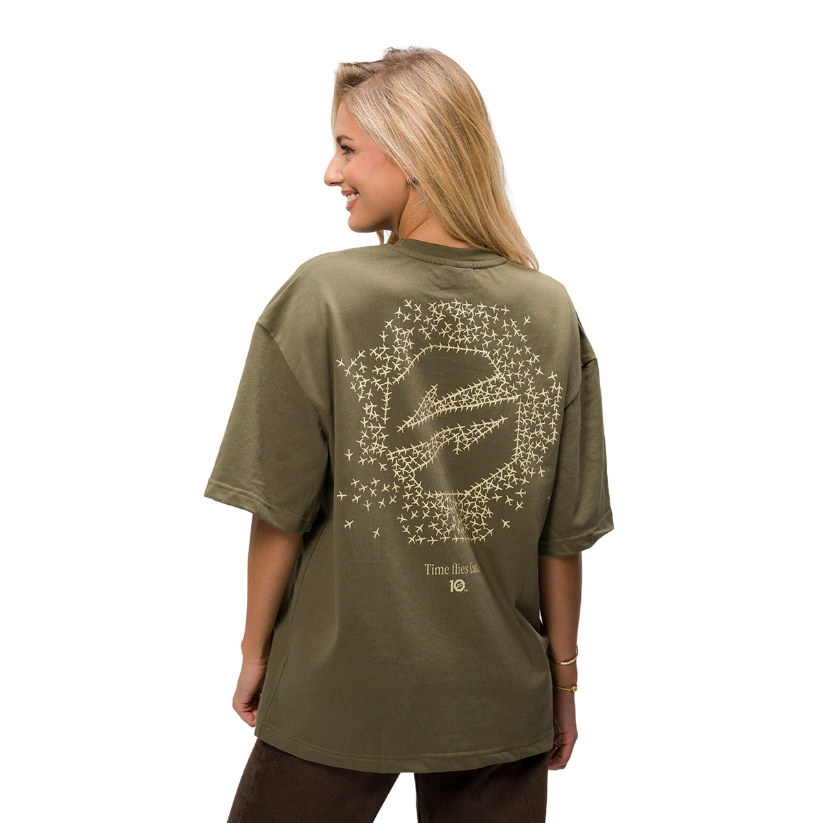 OKTAGON "TIME FLIES" OVERSIZED T-SHIRT - OKTAGON Store