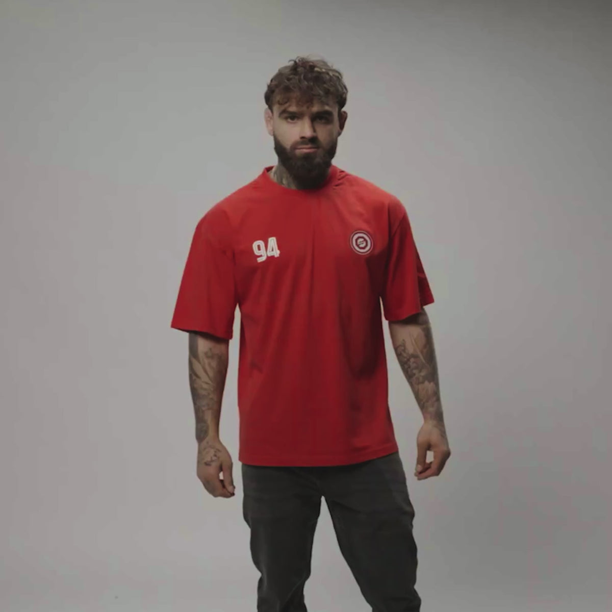 Tričko OKTAGON "FRANKFURT 94" - RED