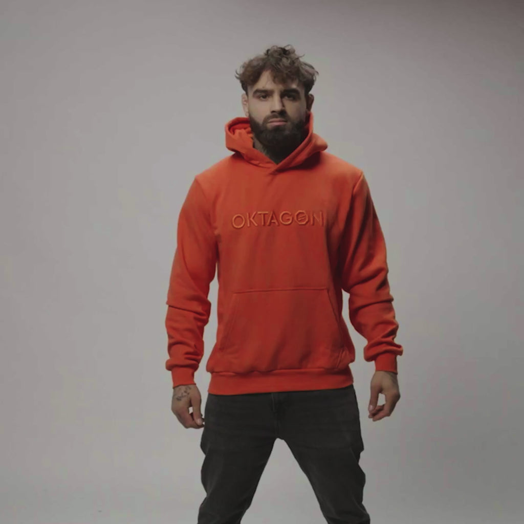 MIKINA OKTAGON ESSENTIALS - HOT ORANGE