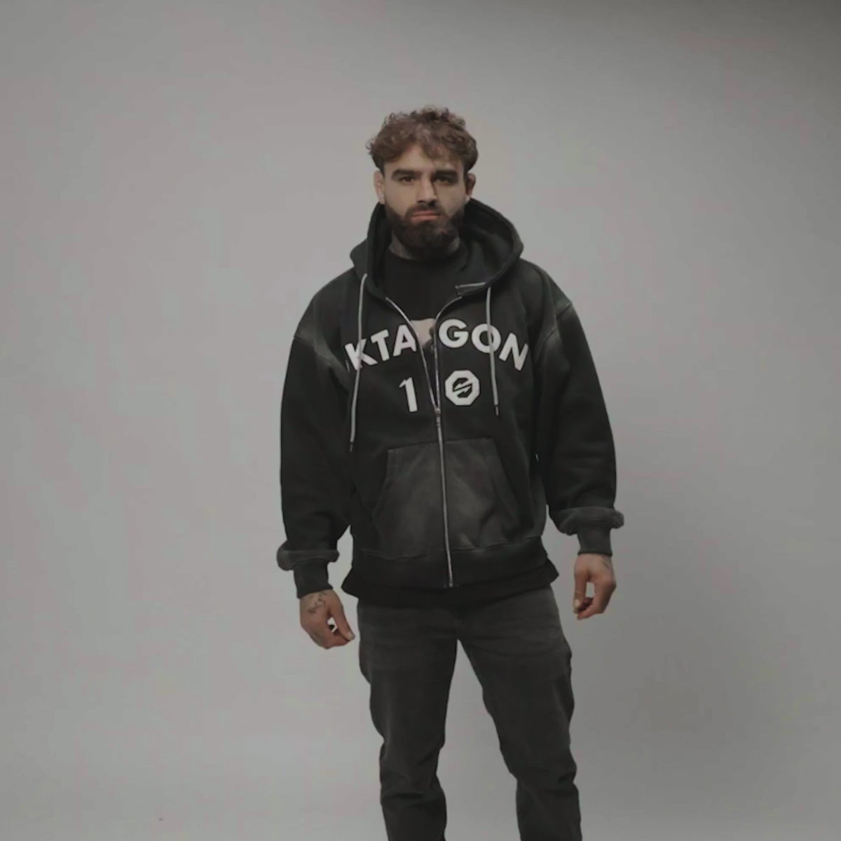OKTAGON “DECADE” ZIP HOODIE