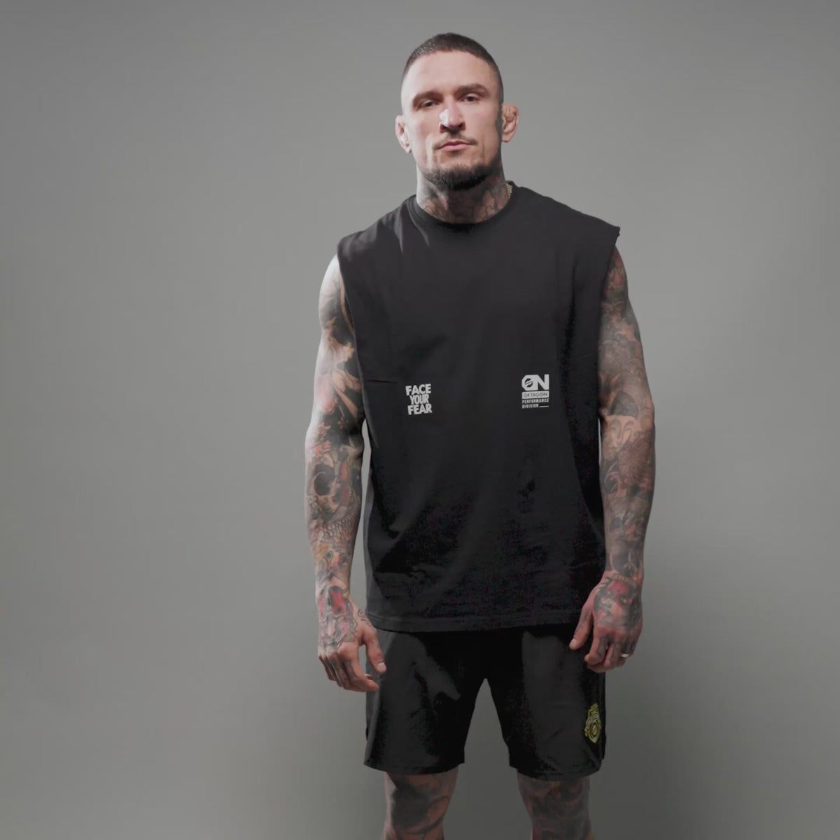 SLEEVELESS T-SHIRT OKTAGON