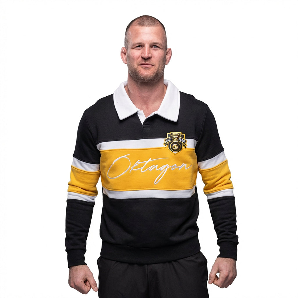 RUGBY CREWNECK OKTAGON - OKTAGON MMA Store