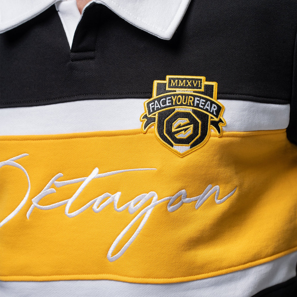 RUGBY CREWNECK OKTAGON - OKTAGON MMA Store