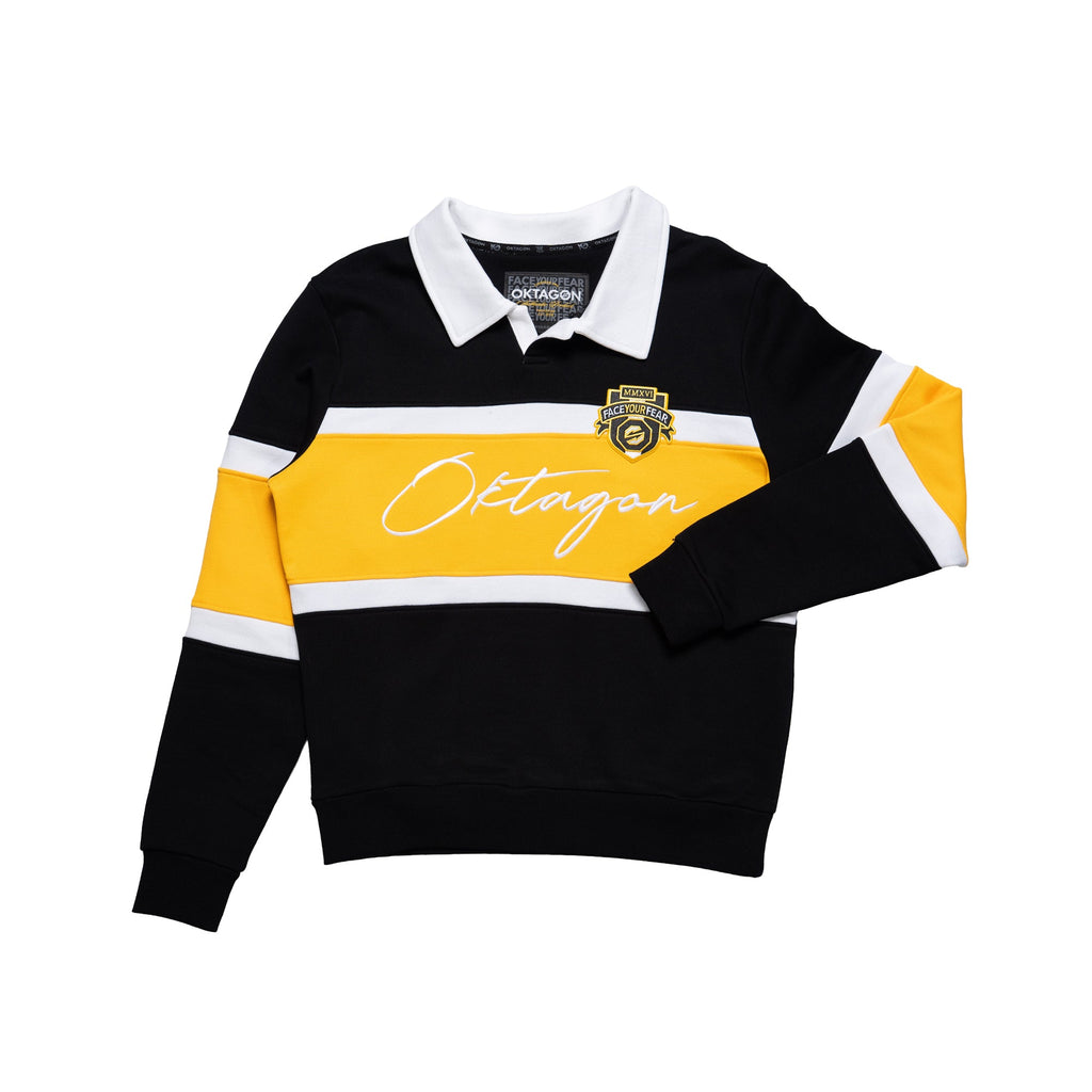 RUGBY CREWNECK OKTAGON - OKTAGON MMA Store