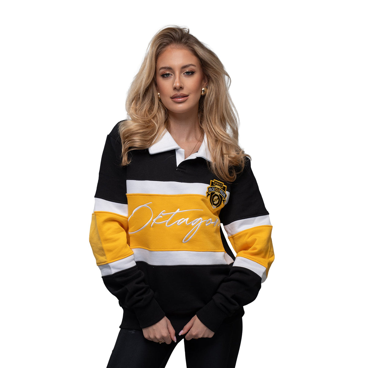 RUGBY CREWNECK OKTAGON - OKTAGON MMA Store