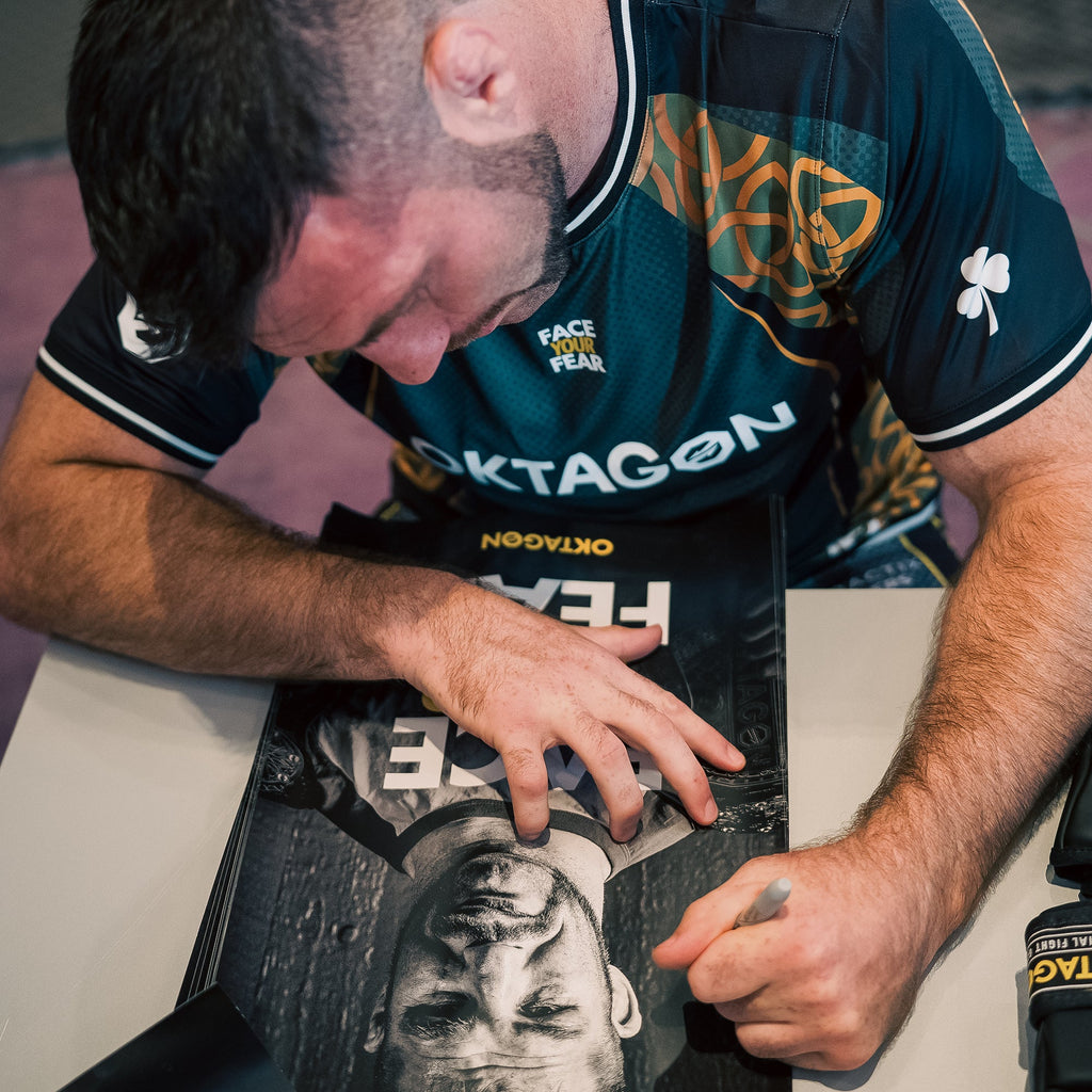 Signed A3 Poster – Will Fleury / Face Your Fear - OKTAGON Store