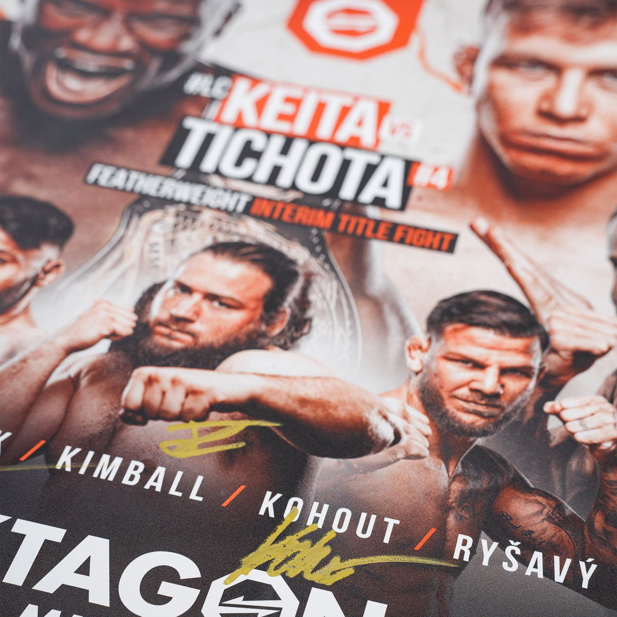 SIGNED POSTER OKTAGON 42 - OKTAGON Store
