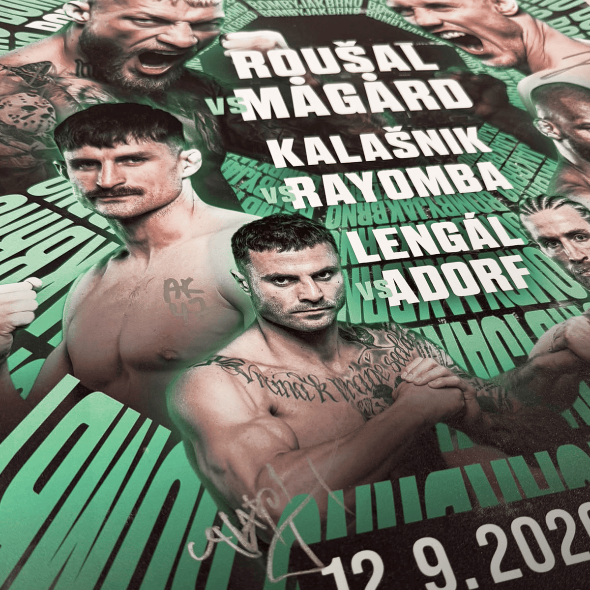 SIGNED POSTER OKTAGON 93 - OKTAGON Store