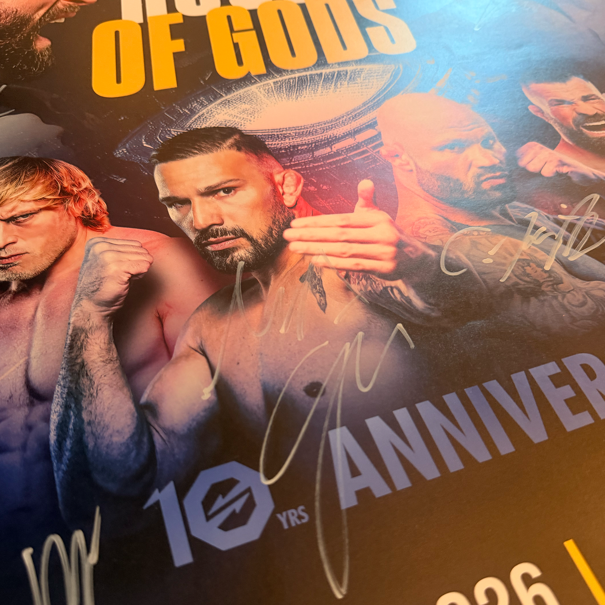 SIGNED POSTER OKTAGON 94 - OKTAGON Store
