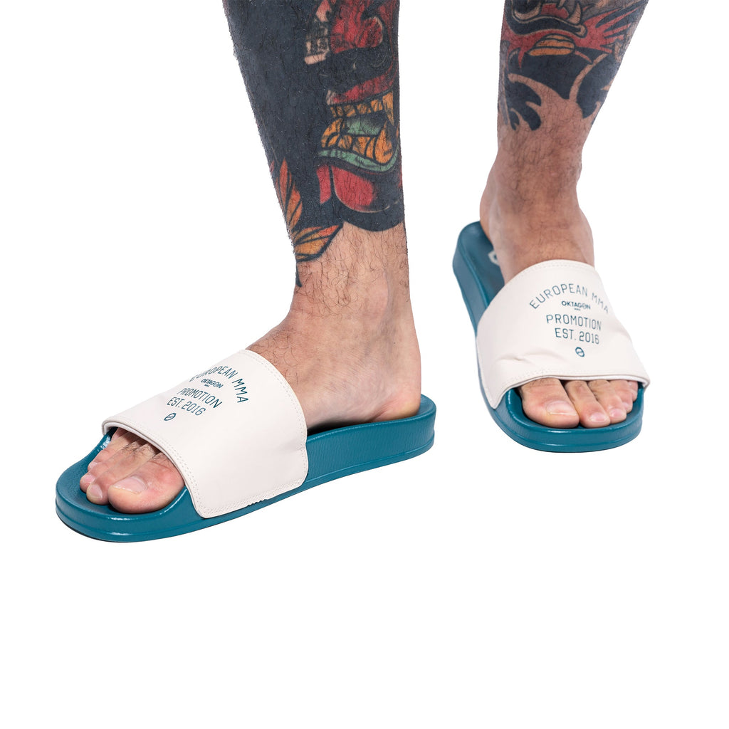 SLIPPERS OKTAGON BEIGE - OKTAGON MMA Store