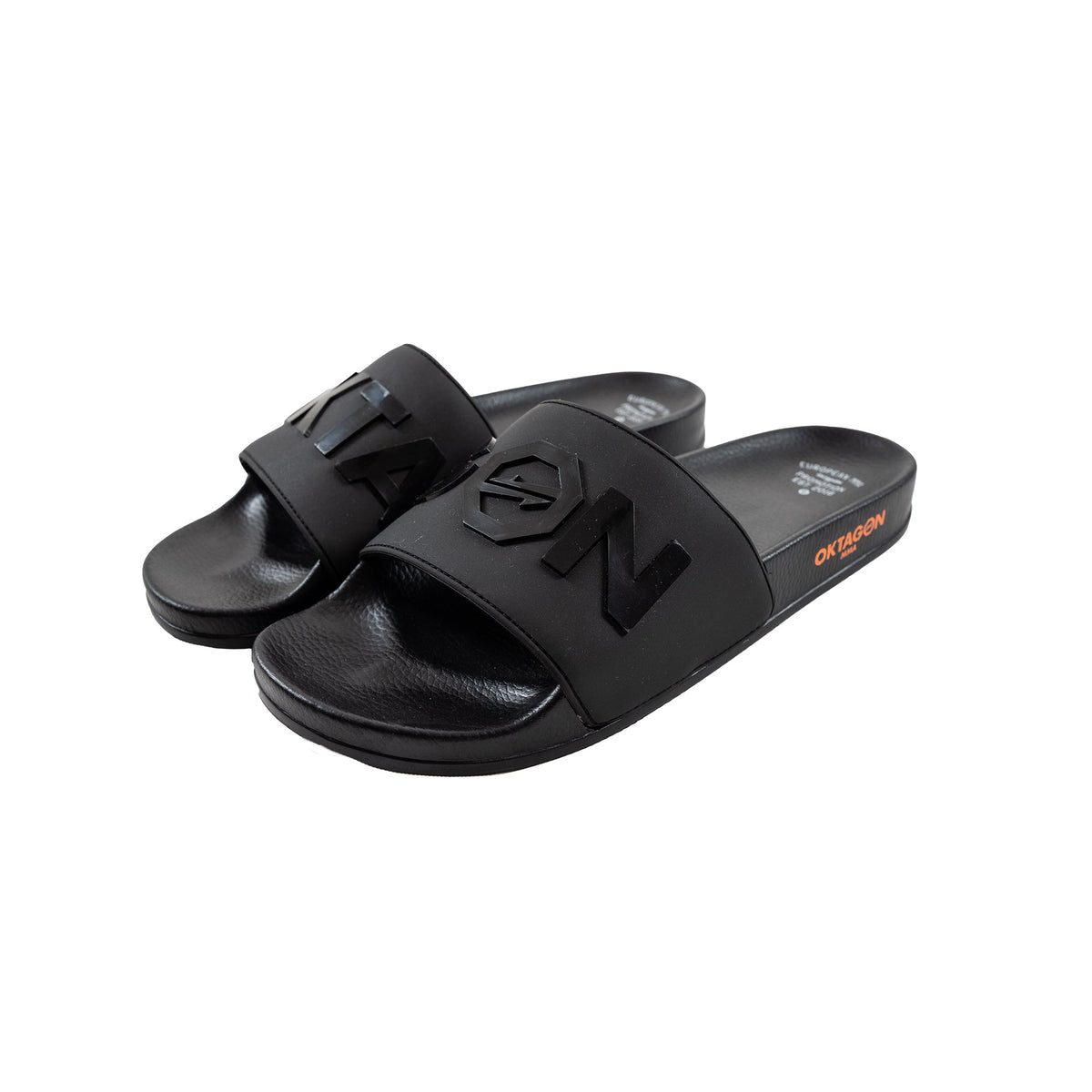 SLIPPERS OKTAGON BLACK - OKTAGON MMA Store