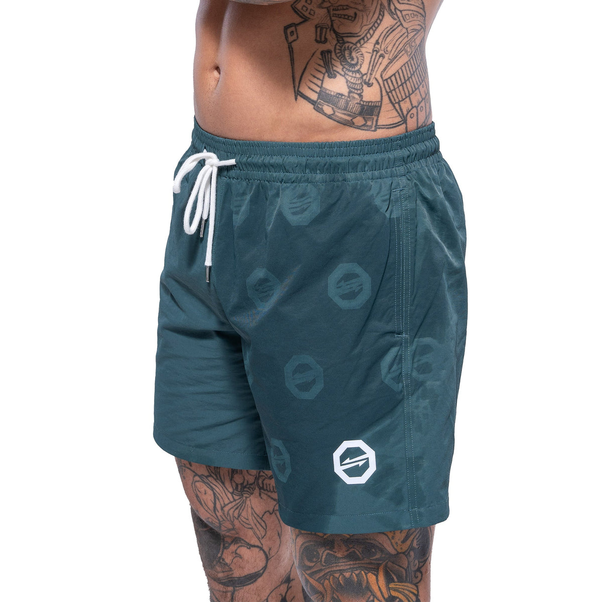 SWIMWEAR OKTAGON GREEN - OKTAGON MMA Store