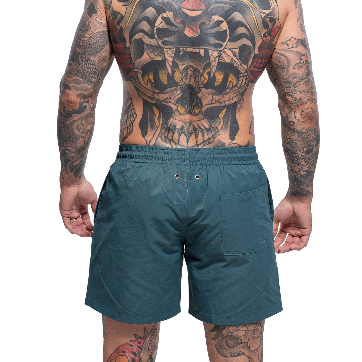 SWIMWEAR OKTAGON GREEN - OKTAGON MMA Store