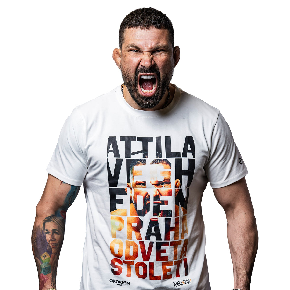T-SHIRT ATTILA 2 - OKTAGON MMA