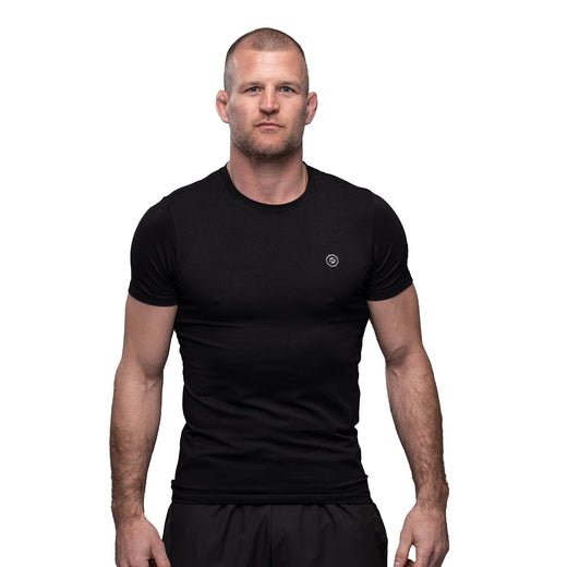T - SHIRT ESSENTIAL BLACK - OKTAGON MMA Store