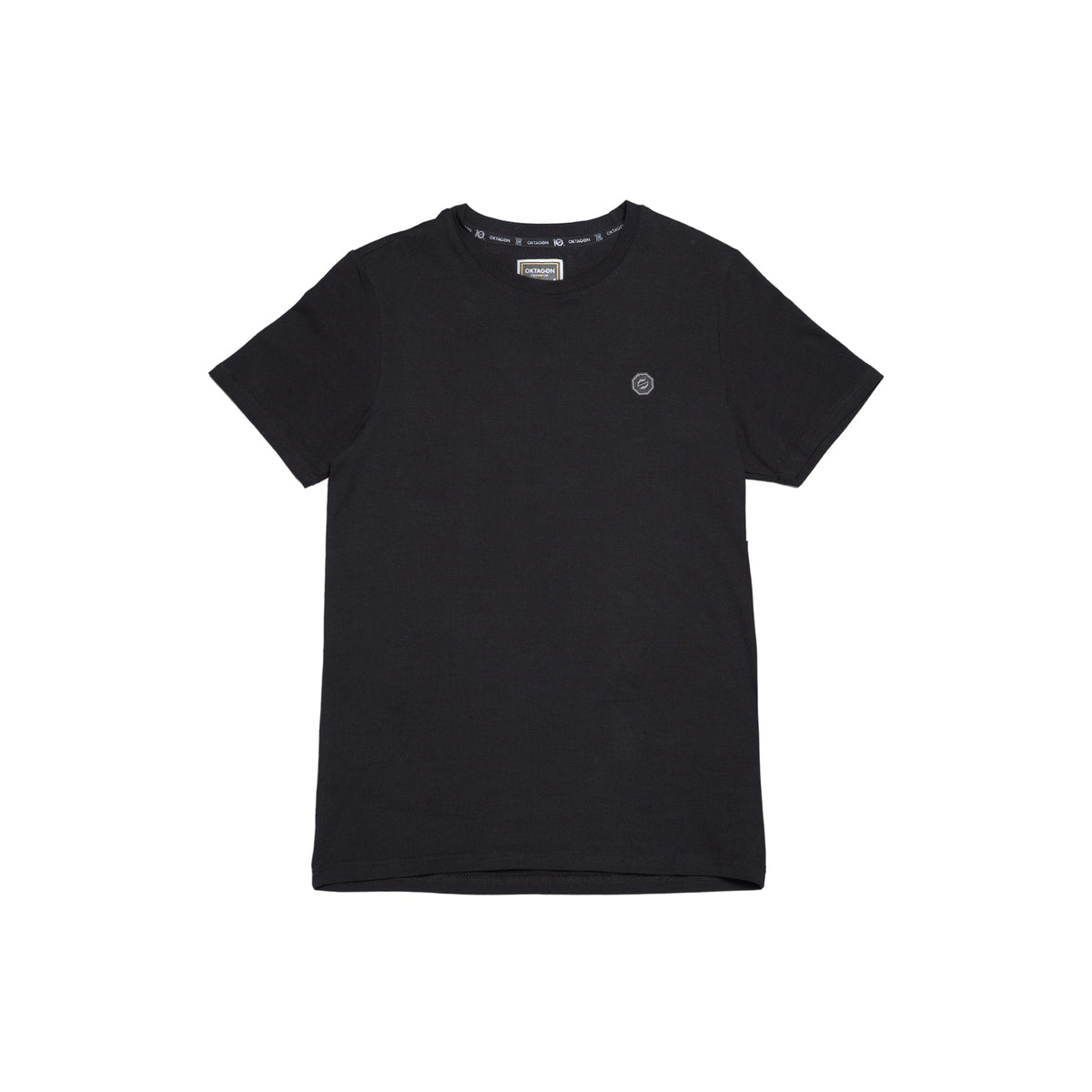 T - SHIRT ESSENTIAL BLACK - OKTAGON MMA Store