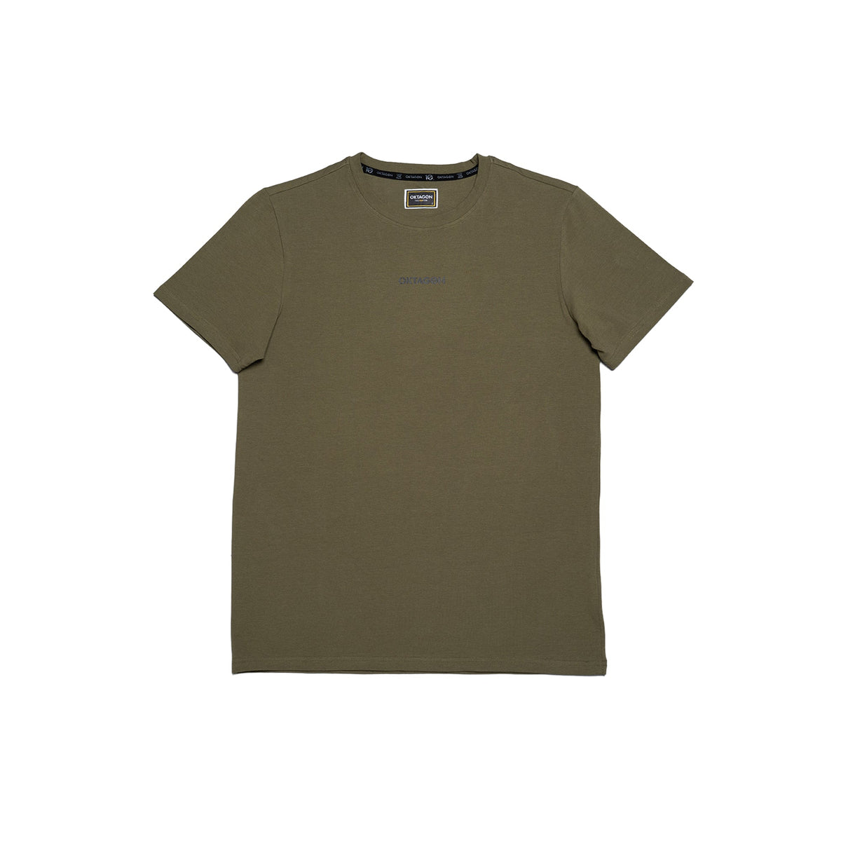 T - SHIRT ESSENTIAL KHAKI - OKTAGON MMA Store