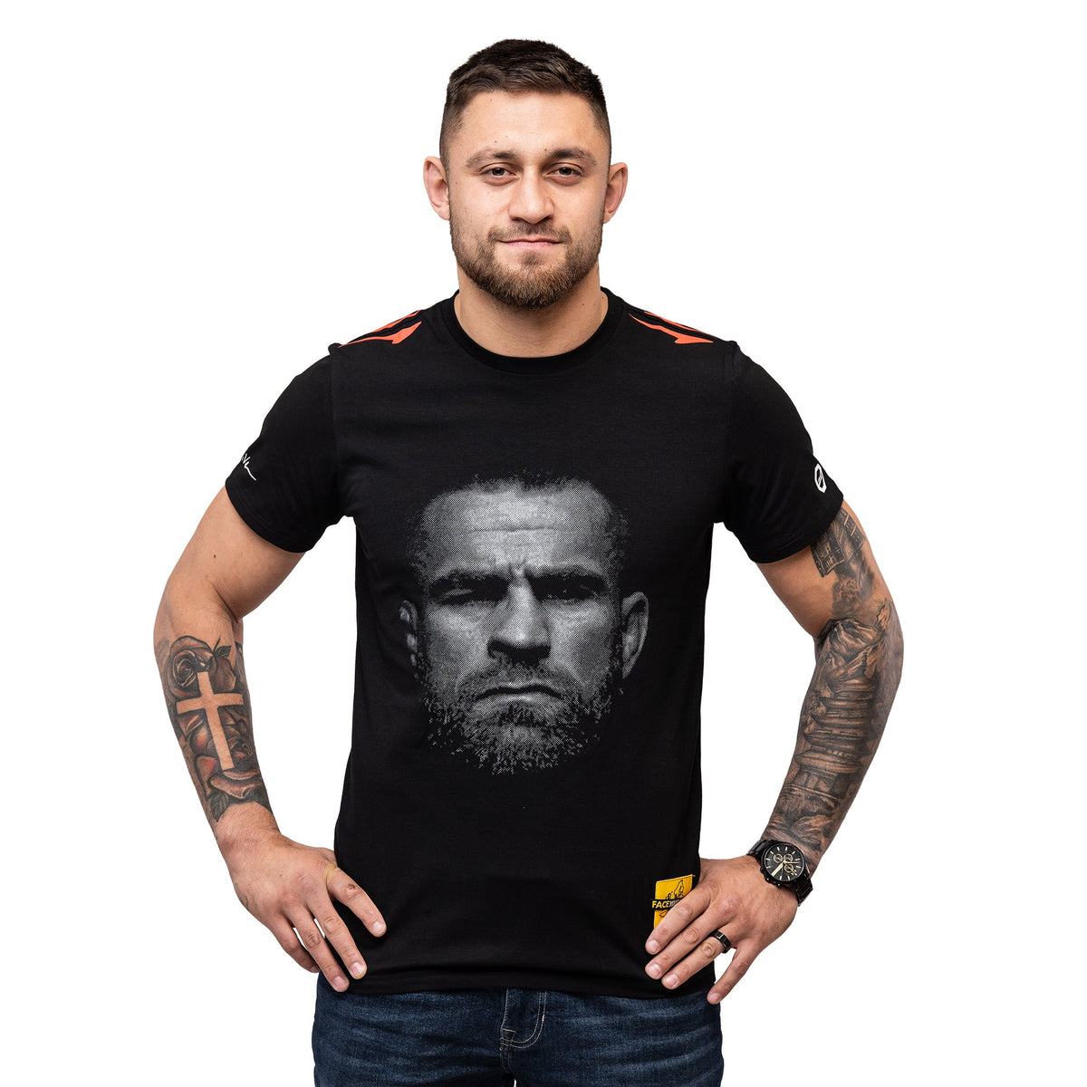 T - SHIRT FACE YOUR FEAR - KARLOS - OKTAGON MMA Store