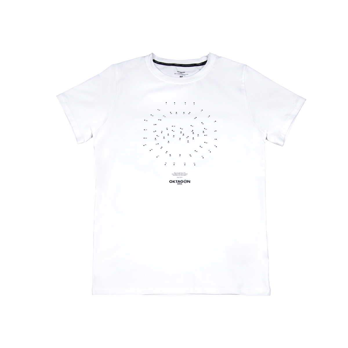 T-SHIRT MINIMAL OKTAGON MMA - WHITE - OKTAGON MMA