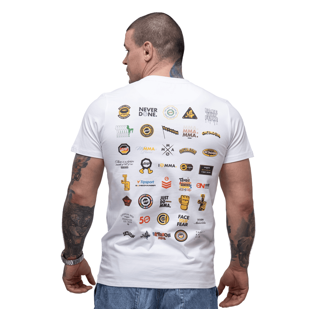 T - SHIRT OKTAGON MMA LOGOS - OKTAGON MMA Store