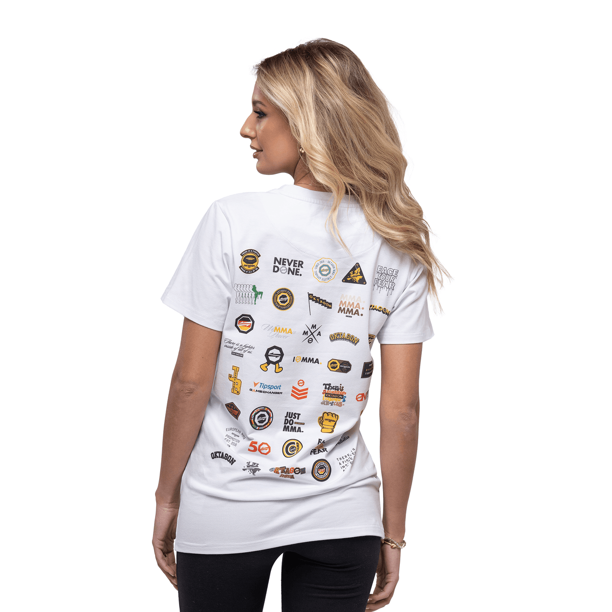 T - SHIRT OKTAGON MMA LOGOS - OKTAGON MMA Store