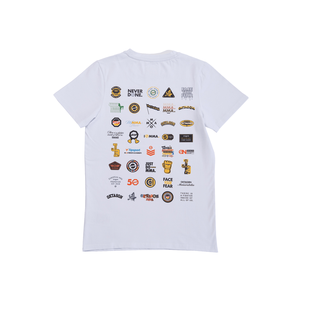 T - SHIRT OKTAGON MMA LOGOS - OKTAGON MMA Store