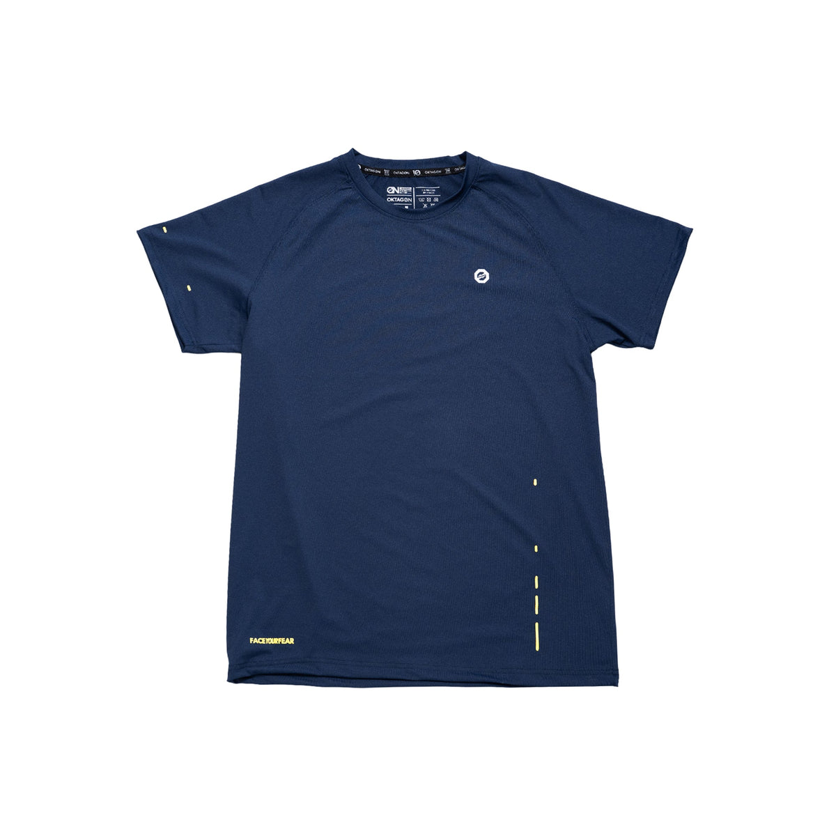 T - SHIRT PERFORMANCE NAVY - OKTAGON MMA Store