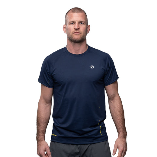 T - SHIRT PERFORMANCE NAVY - OKTAGON MMA Store