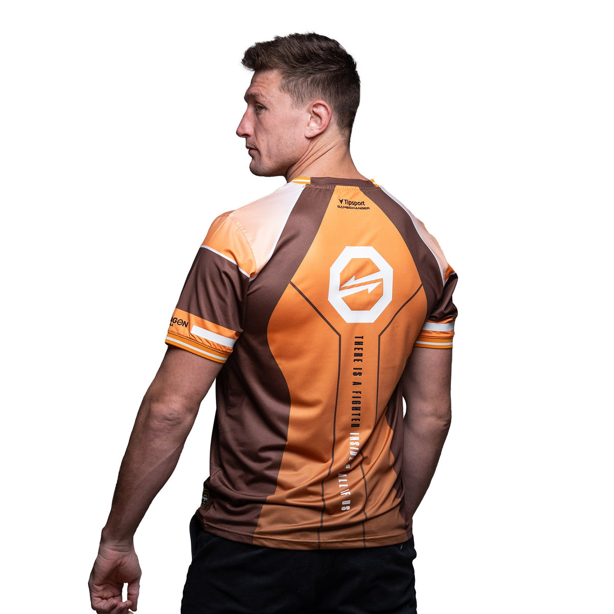 TIPSPORT GAMECHANGER JERSEY ORANGE 2025 - OKTAGON MMA Store