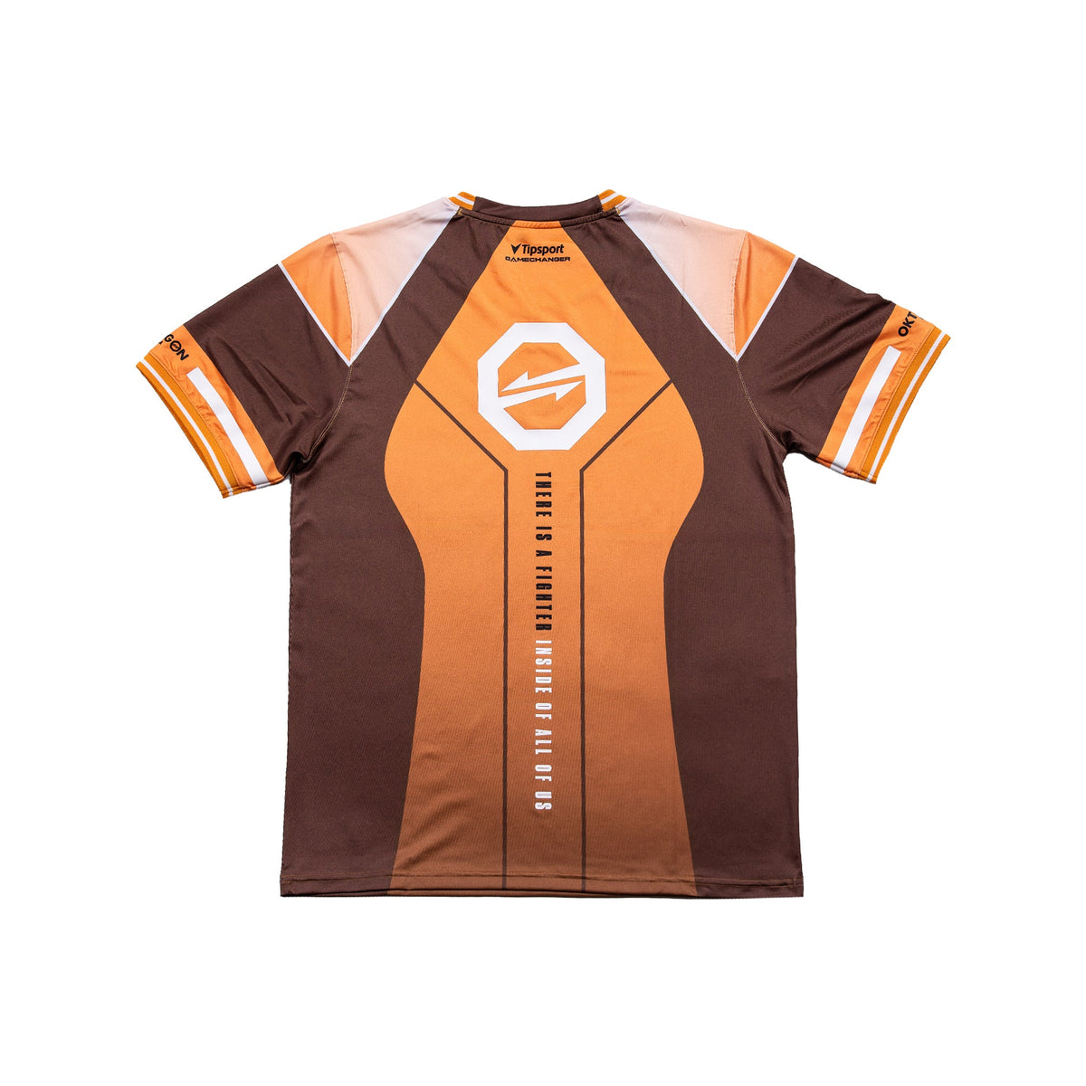 TIPSPORT GAMECHANGER JERSEY ORANGE 2025 - OKTAGON MMA Store