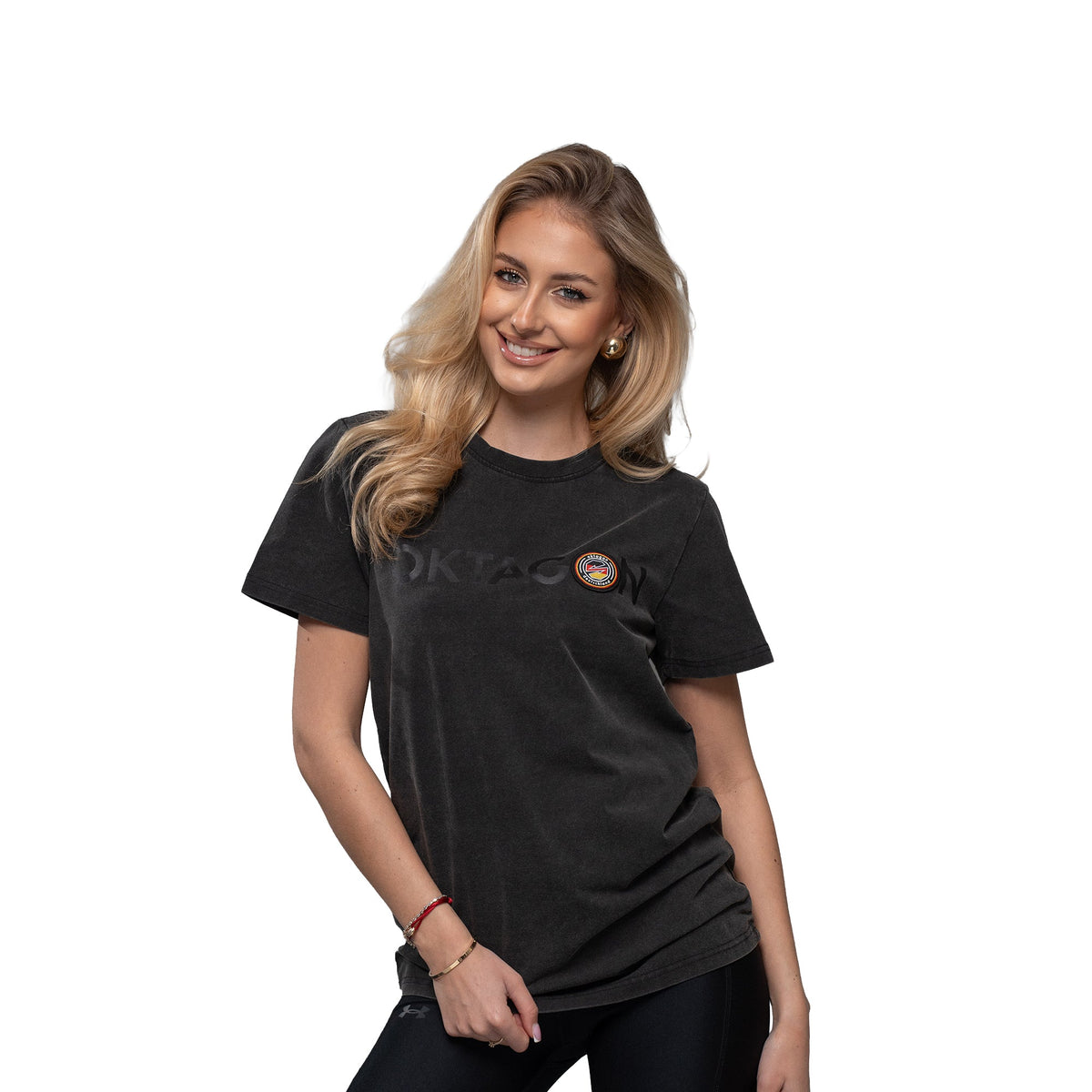 WASHED T - SHIRT OKTAGON GERMAN PRIDE - OKTAGON MMA Store