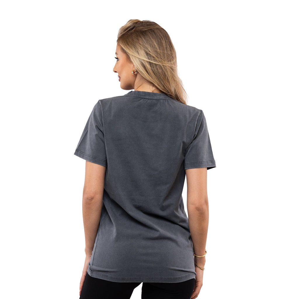 WASHED T - SHIRT OKTAGON - GREY - OKTAGON MMA Store