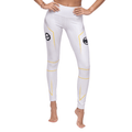 WOMEN’S OKTAGON LEGGINGS WHITE 2024 - OKTAGON MMA Store