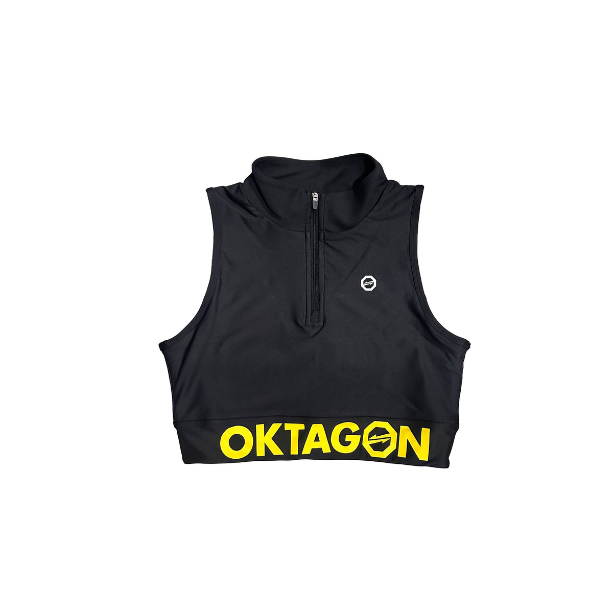 WOMEN’S OKTAGON TOP BLACK - OKTAGON MMA Store