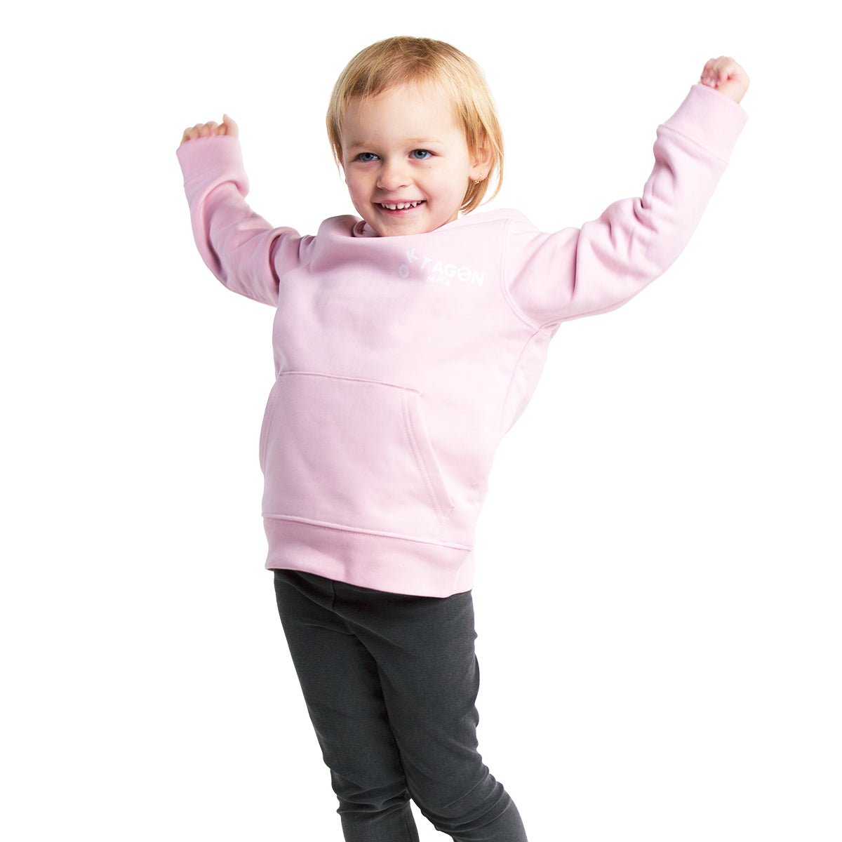 CHILDREN'S HOODIE GOGI PINK - OKTAGON MMA