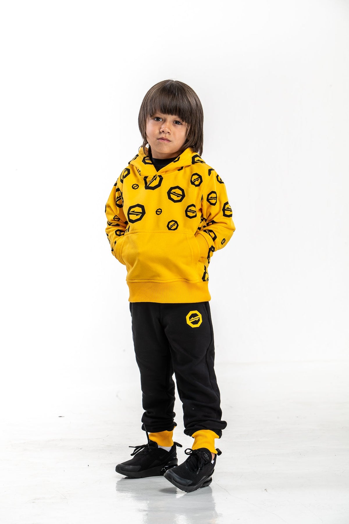 Children's sweatpants OKTAGON chill black - OKTAGON MMA