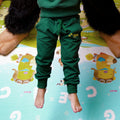 CHILDREN'S SWEATPANTS OKTAGON GREEN - OKTAGON MMA