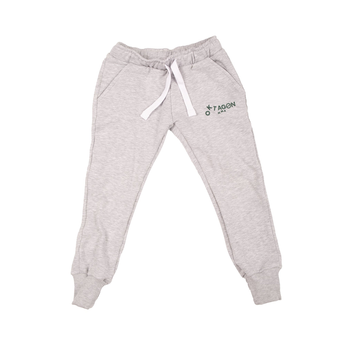 CHILDREN'S SWEATPANTS OKTAGON GREY - OKTAGON MMA